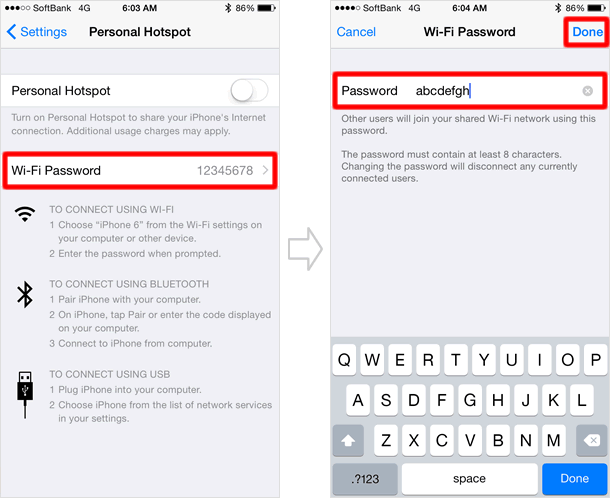 Change Wi-Fi Password