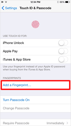 Add fingerprint