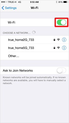 Wi-Fi networks