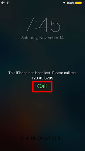 lost mode iphone meaning